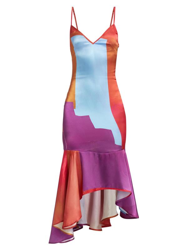 مقدمة: فستان «نايت سكاي» متوسط الطول من «آما تيلز»