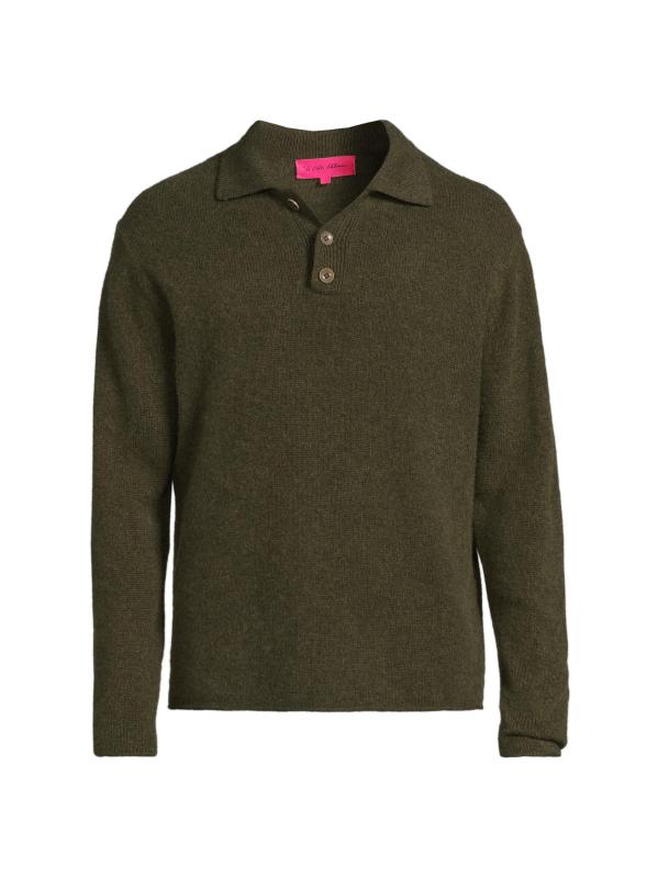 Heavy Cashmere Rugby Sweater