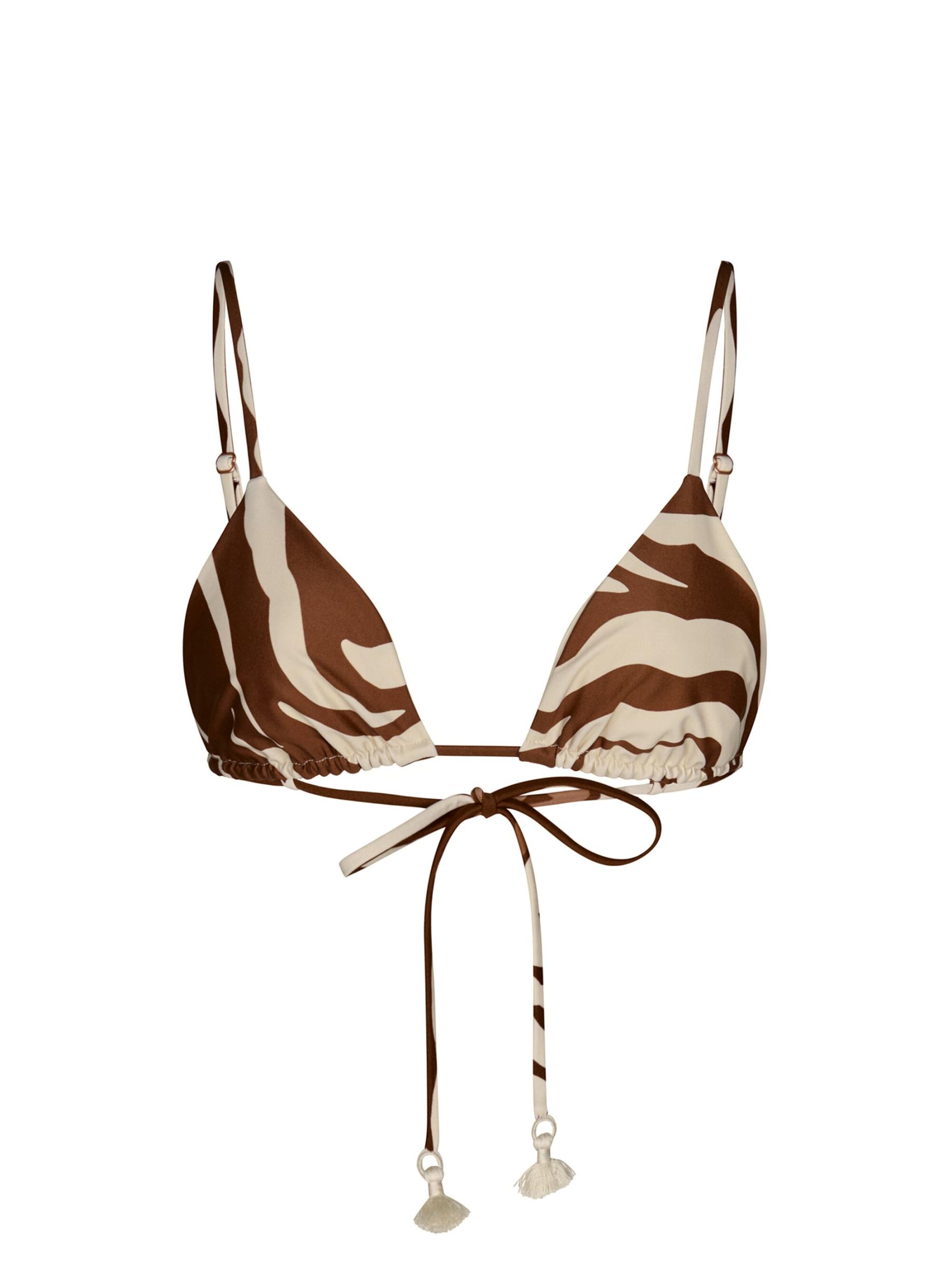【お手ごろ価格】JOHANNA ORTIZ ブラウン ビキニ JOHANNA ORTIZ Intense Colorings bandeau bikini top | NET-A