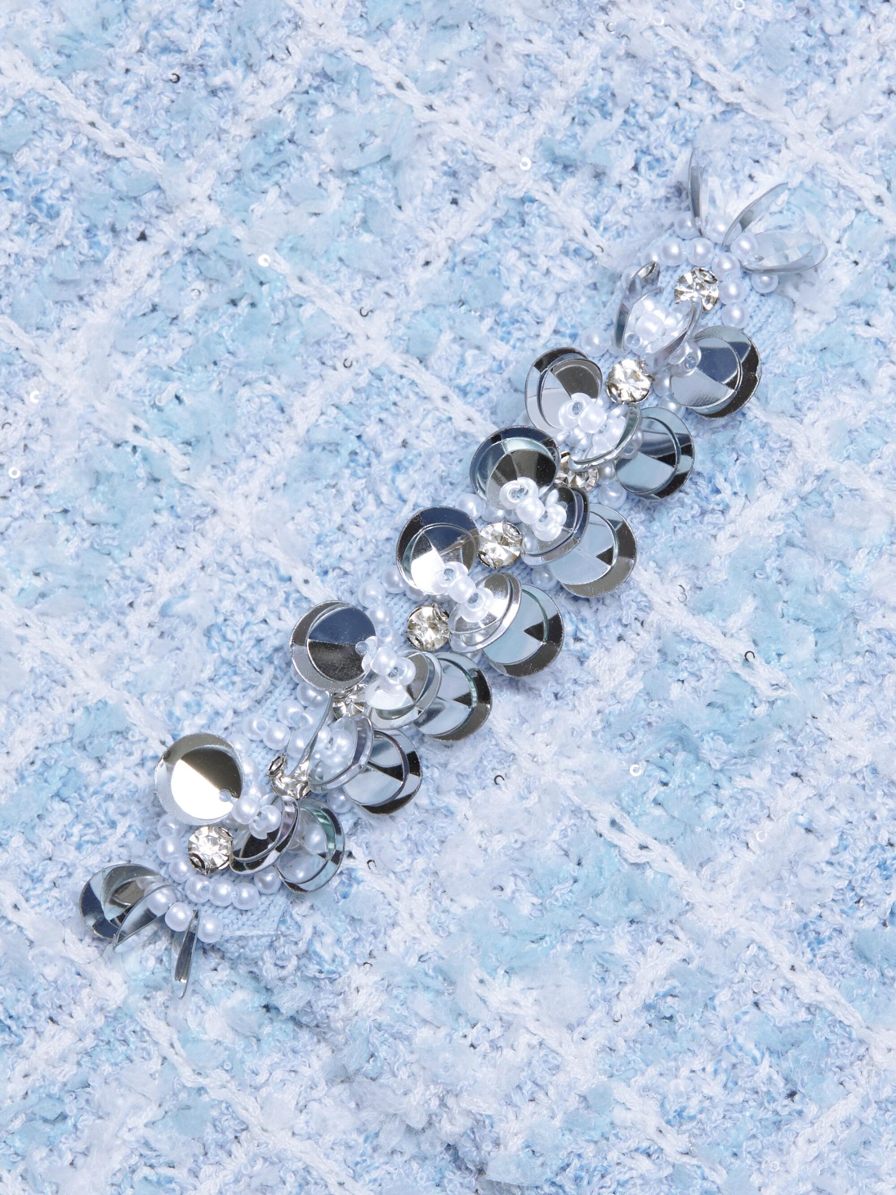 セルフポートレート ツイード チェック ニット スカート Jewelobe スカート ツイードチェックミニスカート : ZOZOTOWN