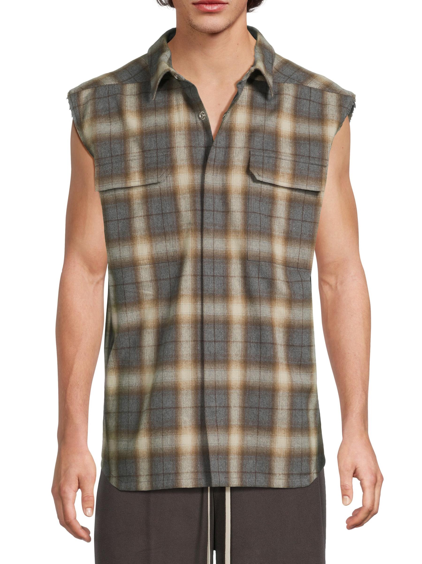 Rick Owens ノースリーブシャツ | ブラック | FARFETCH JP