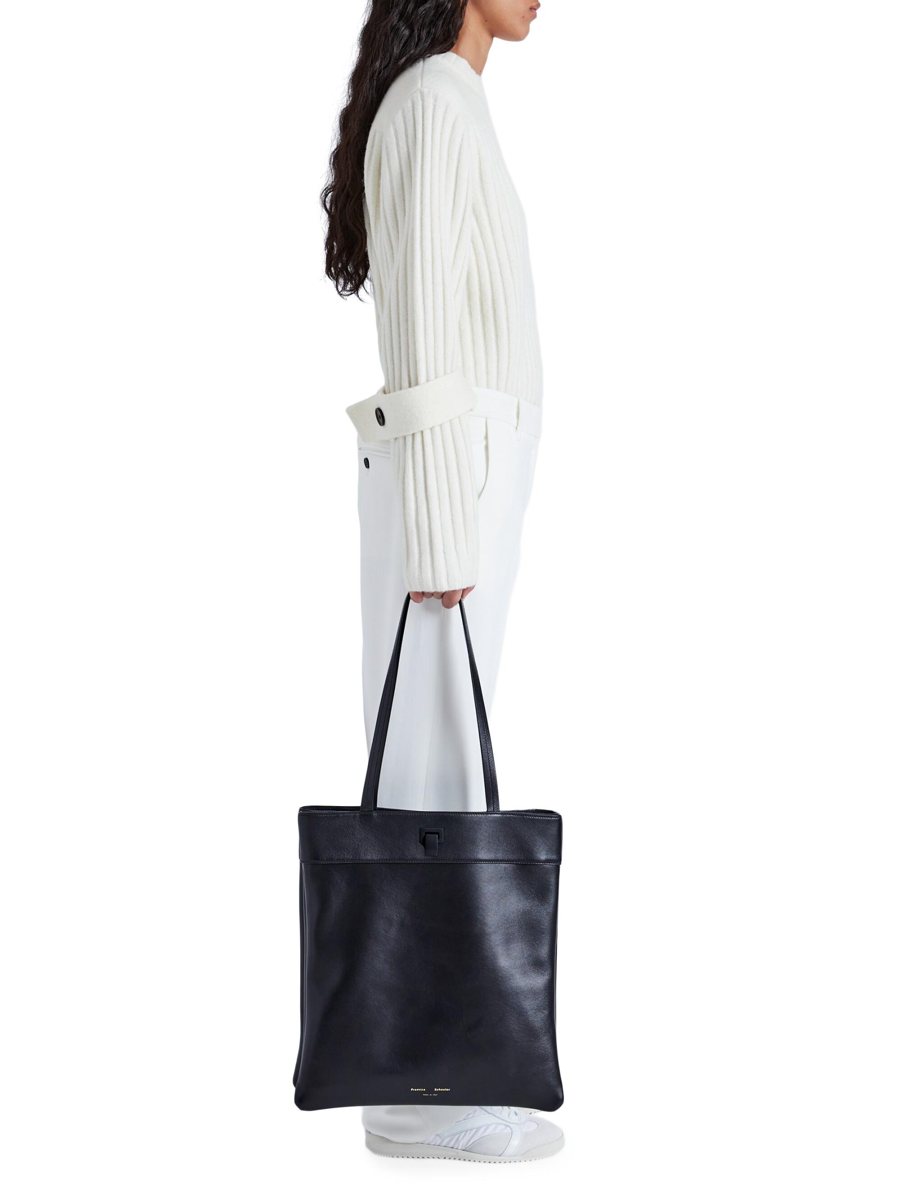 Proenza Schouler A4 レザートート PROENZA SCHOULER レザー ラージ トートバッグ ルーシュ入り