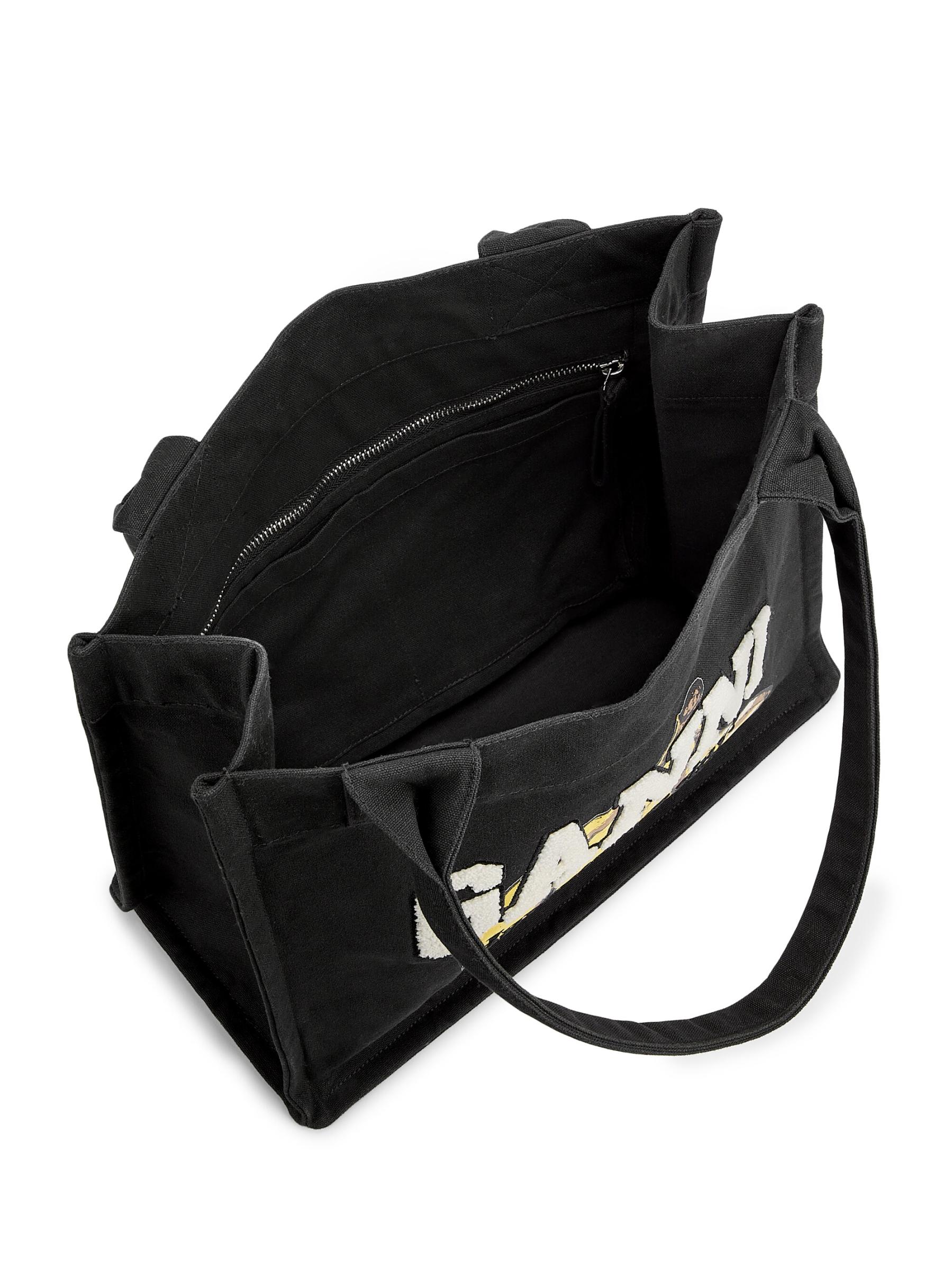 ☆GANNI☆LARGE EASY SHOPPER BANANA PRINT / BLK 要在庫確認 GANNI(ガニー)のLarge Easy Shopper Banana Print通販