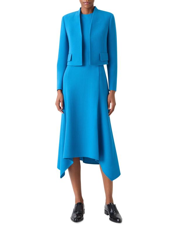 #6: جاكيت هيلينا المصنوع من الصوف بكريب ذو وجهين - توايلايت