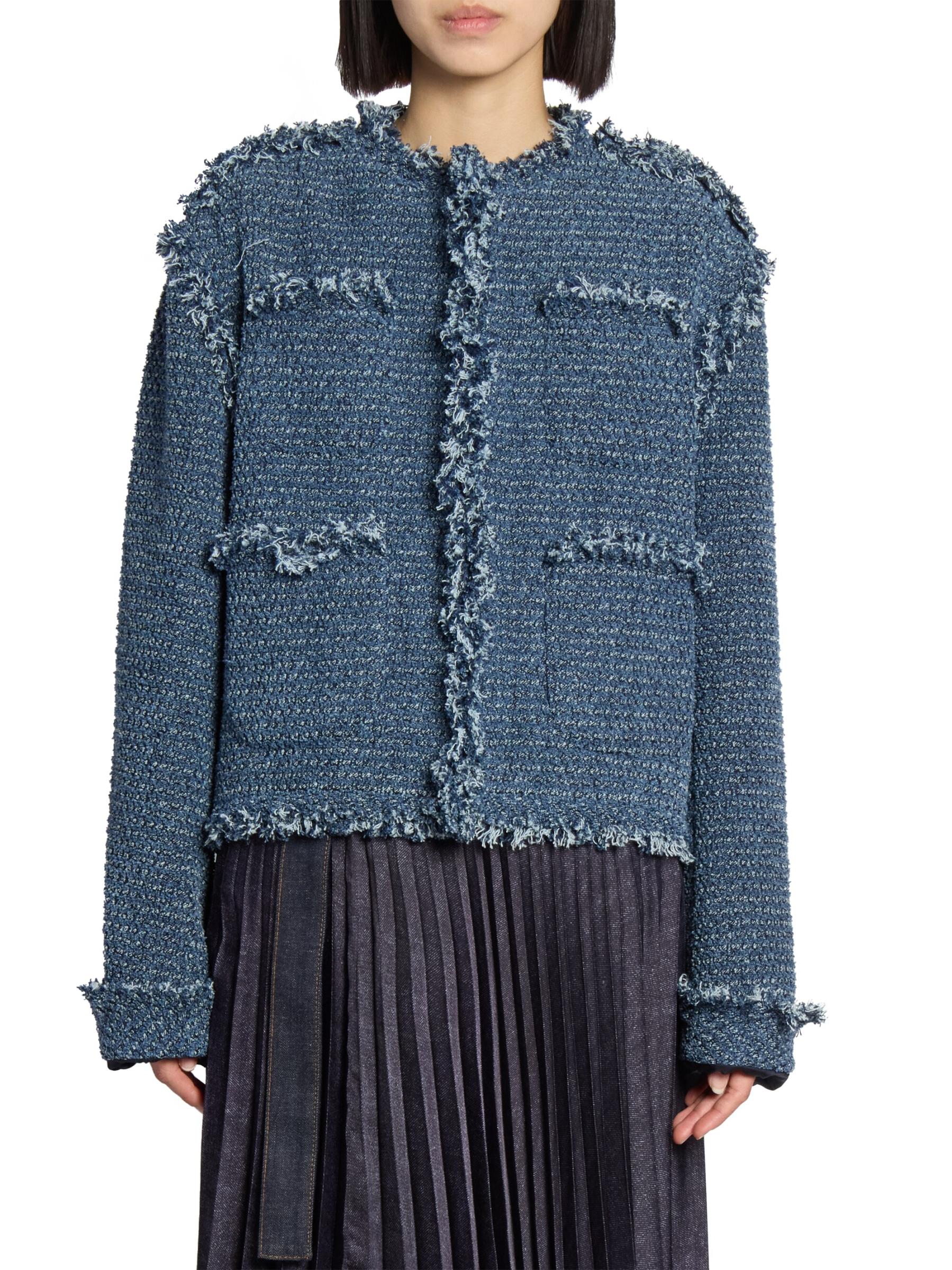 Shop Sacai - Punching Denim Jacket | Saks Fifth Avenue Canada
