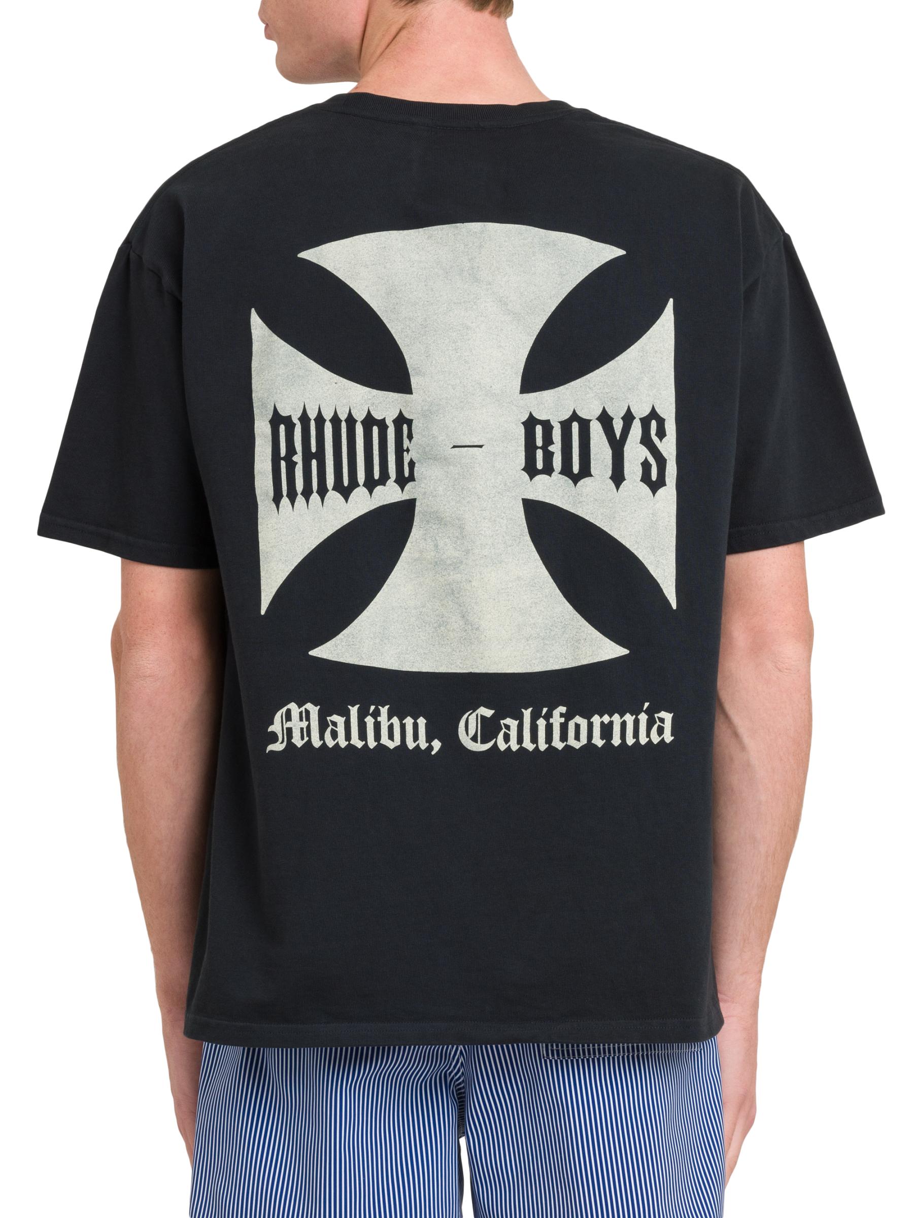 RHUDE BOYS/長袖Tシャツ/M RHUDE(ルード) / RHUDE BOYS/長袖Tシャツ/XL/コットン/BLK