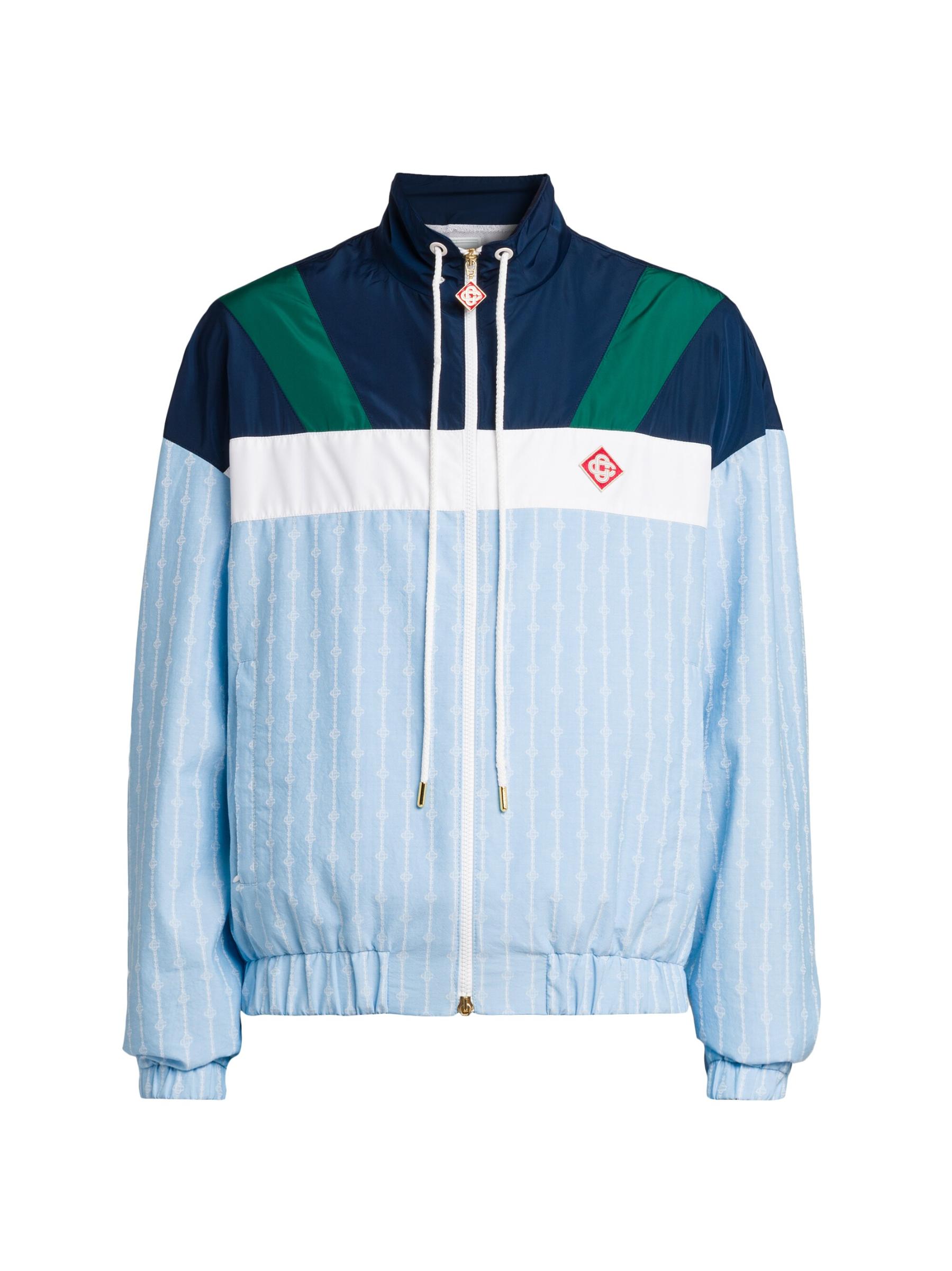 【希少】CASABLANCA PAR AVION TRACK JACKET Casablanca Men's Par Avion Track Jacket in White Casablanca
