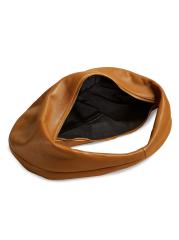 送料関税込★KHAITE★オリビアミディアムレザーショルダーバッグ Medium Olivia Hobo in Black Pebbled Leather – KHAITE