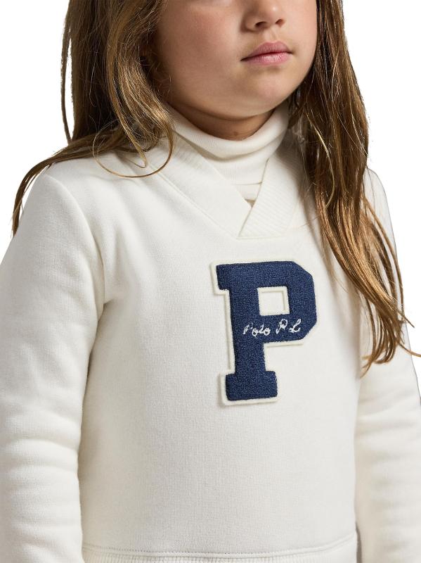 #5: فستان بأكمام طويلة محبوك من الصوف للفتيات الصغيرات والفتيات - نيفيس