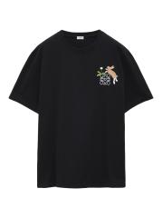 【Suna Fujitaコラボ】LOEWE◆サブマリン Tシャツ アナグラム付 Loewe x Suna Fujita Anagram Jersey T-Shirt - Bergdorf Goodman