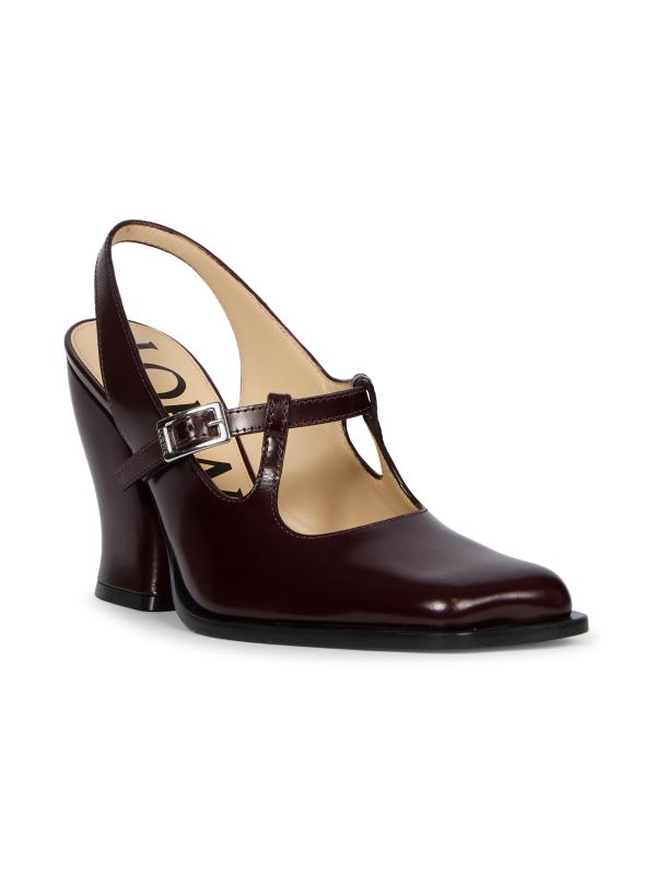 【Loewe】Onda ブラッシュドレザー スリングバックパンプス Loewe - オンダレザースリングバックパンプス をオンライン購入