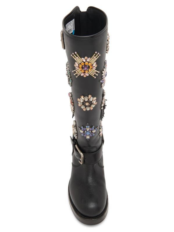 #4: بوت مطرز يصل إلى الركبة - نيرو