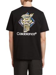 【関税込み】Casablanca ブラック Diamond Column ベビーTシャツ Casablanca Diamond Column Baby T-Shirt | Saks Fifth Avenue