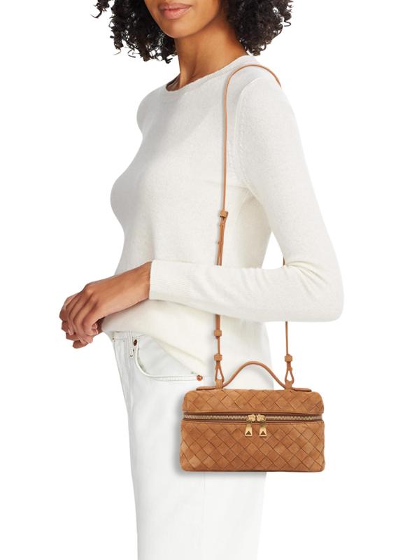 #2: حقيبة فانيتي من الجلد المدبوغ من بانج بانج بانج - ذهب كهرماني