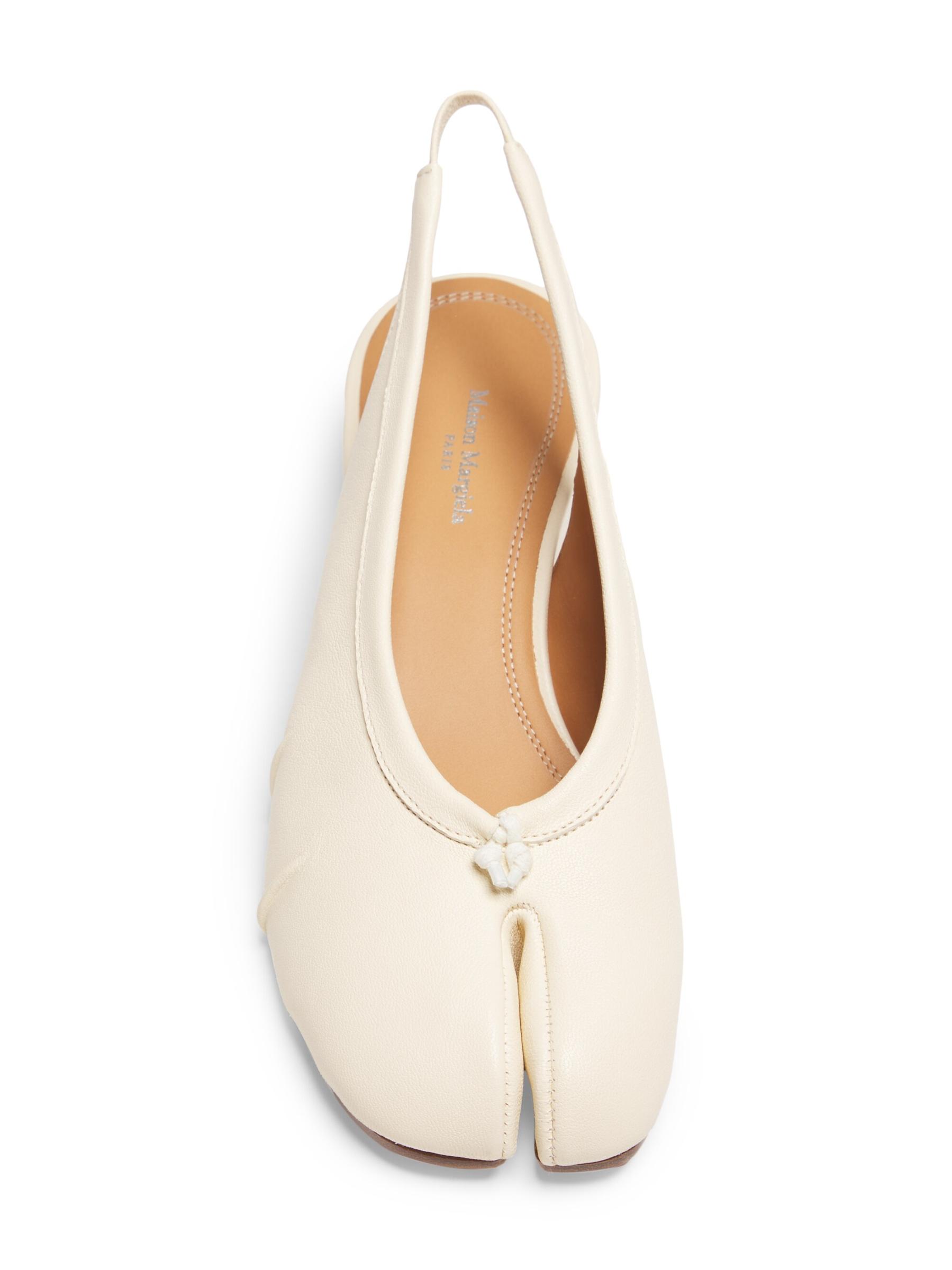 Tabi silk ballet flats Maison Martin Margiela Grey size 39