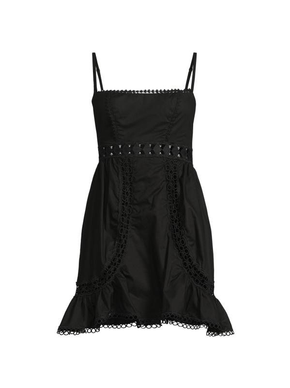 فستان قصير من شارلوت كوتون