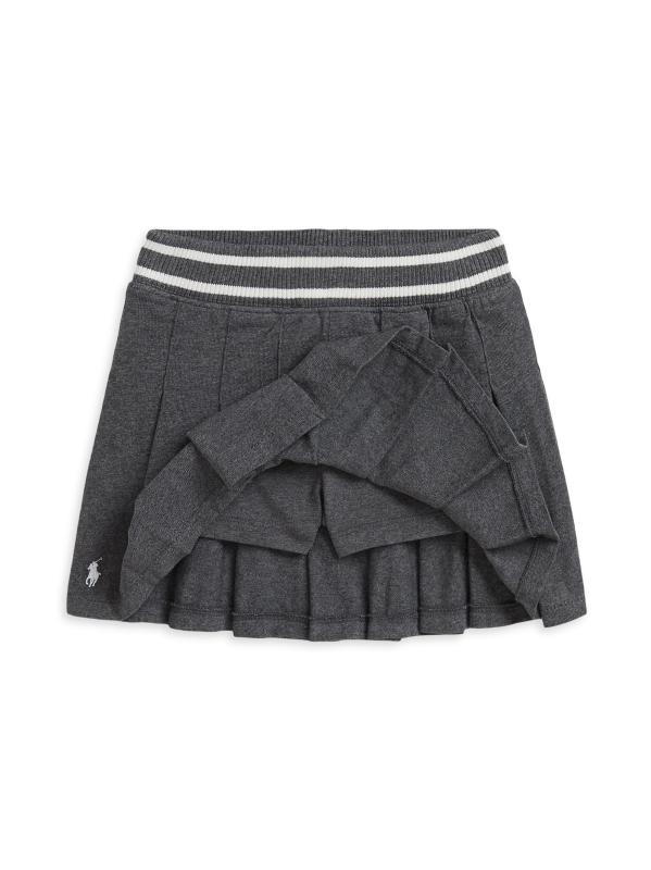 #3: تنورة محبوكة من الجيرسي للفتيات الصغيرات والفتيات - خلنج متوسط من الفانيلا