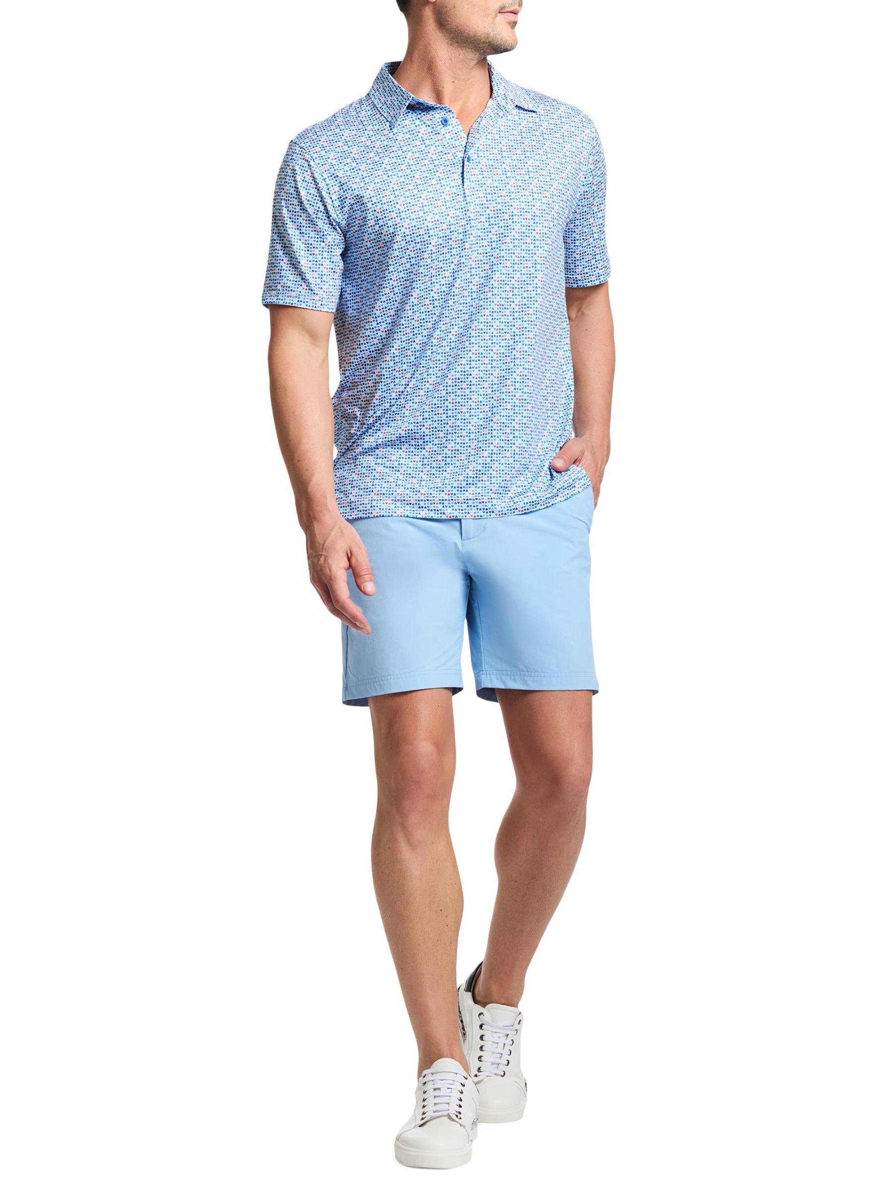 ロバートグラハム メンズ ポロシャツ トップス Abstract Rose Print Polo ロバートグラハム メンズ ポロシャツ トップス Abstract Rose Print Polo