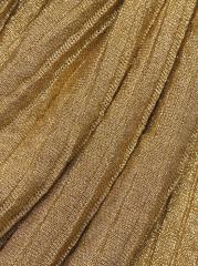 Shop Elisabetta Franchi - E. F. Metallic Ribbed Maxi Dress