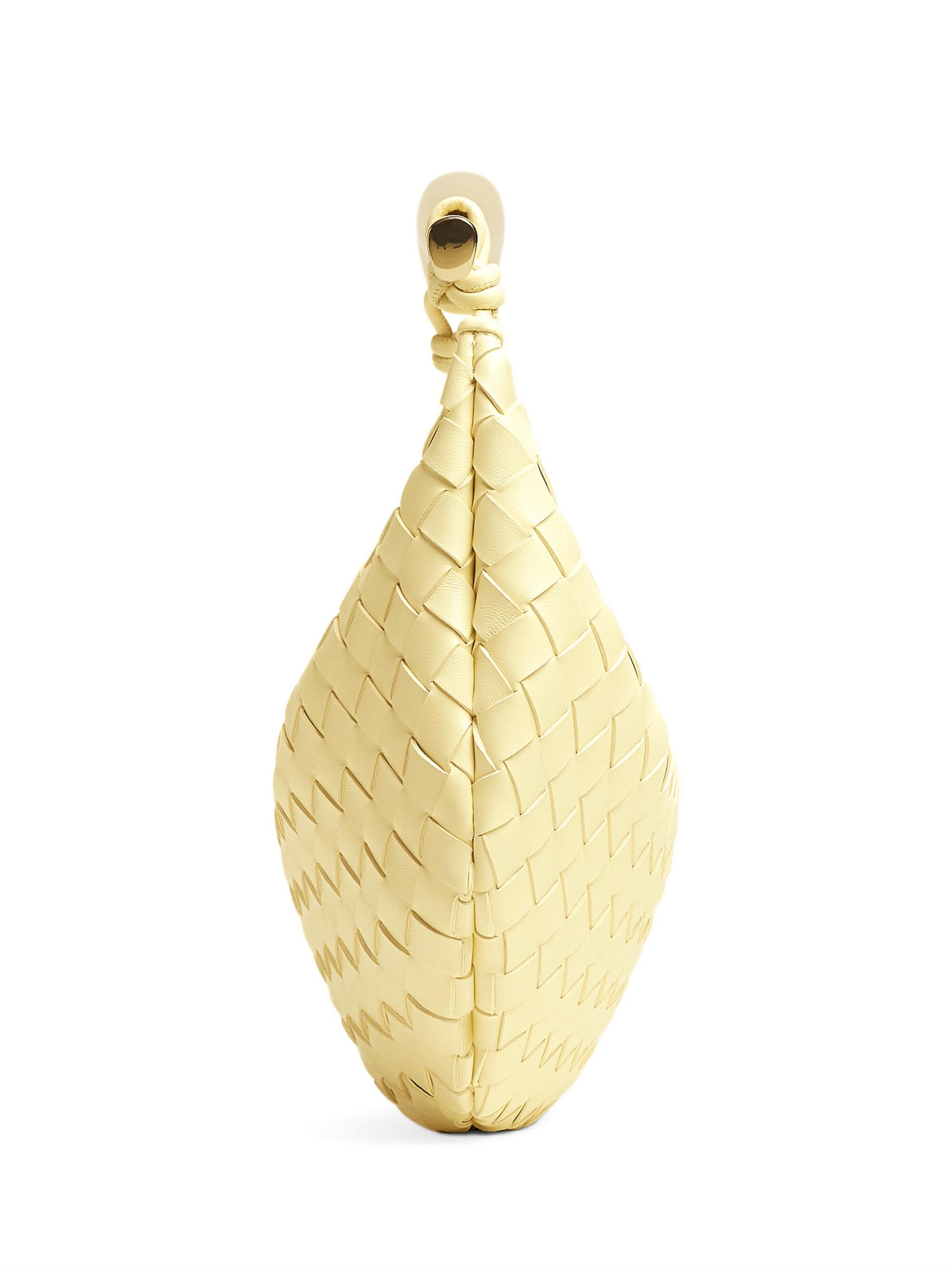 Shop Bottega Veneta - Sardine Intrecciato Leather Top-Handle