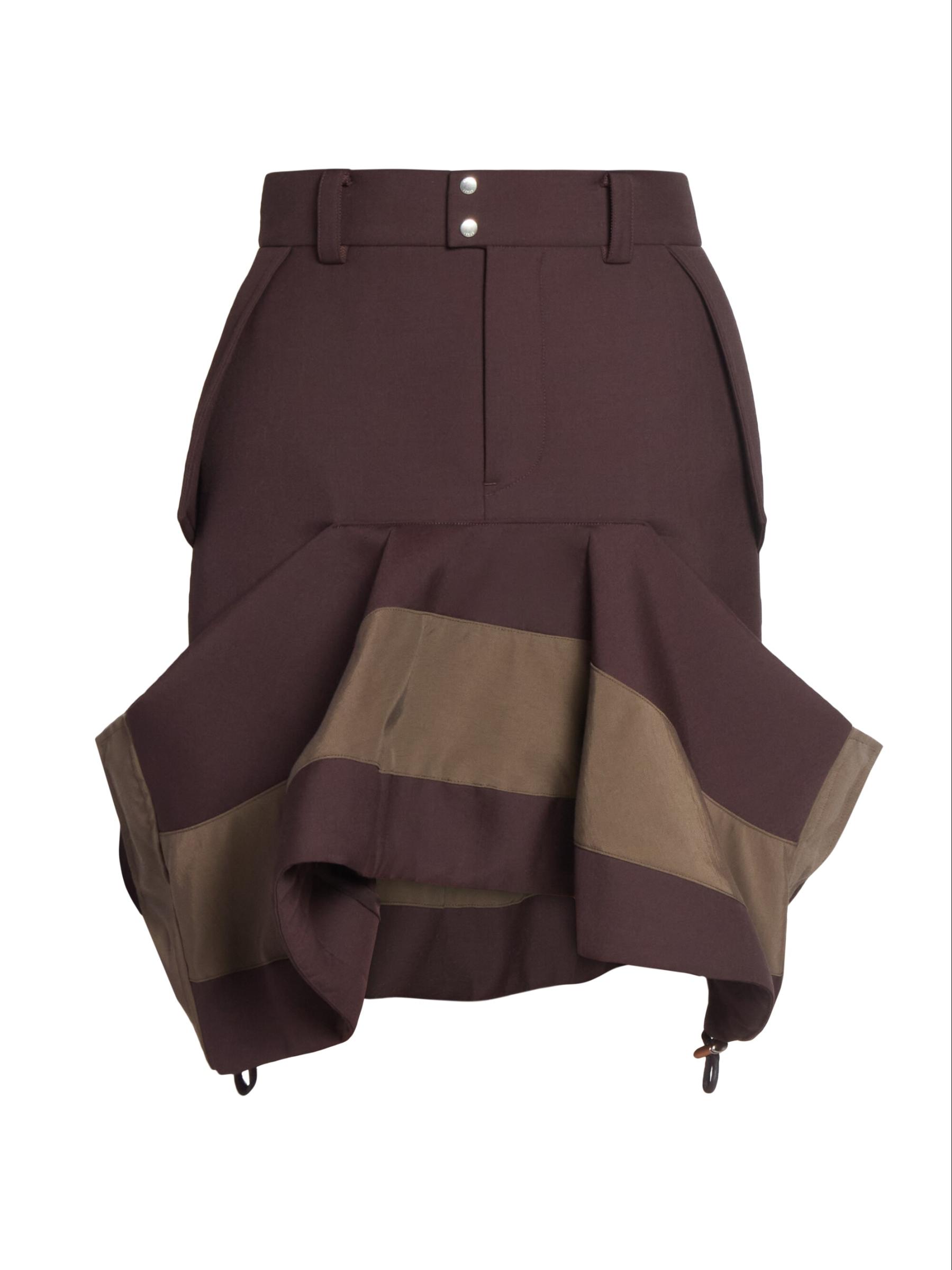 サカイ アシンメトリースカート Sacai アシンメトリー スカート