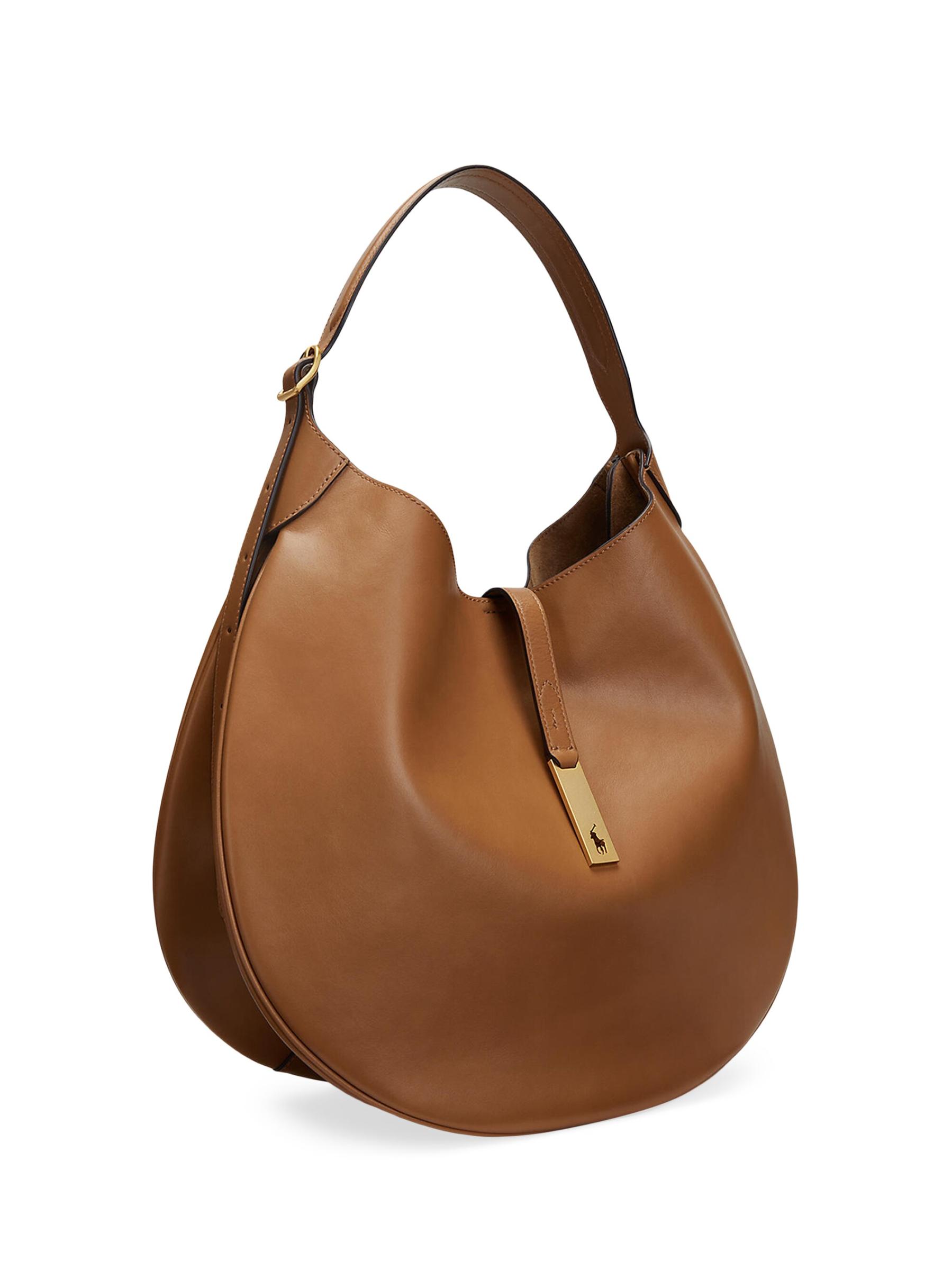 Polo Ralph Lauren 428944017001 関税送料込 Shop Polo Ralph Lauren - Large Polo ID Leather Shoulder Bag