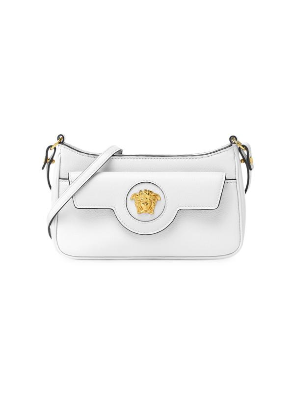 関税込み◆2025SS ラメデューサ クロスボディバッグ ラ メドゥーサ クロスボディ バッグ ホワイト | VERSACE JP