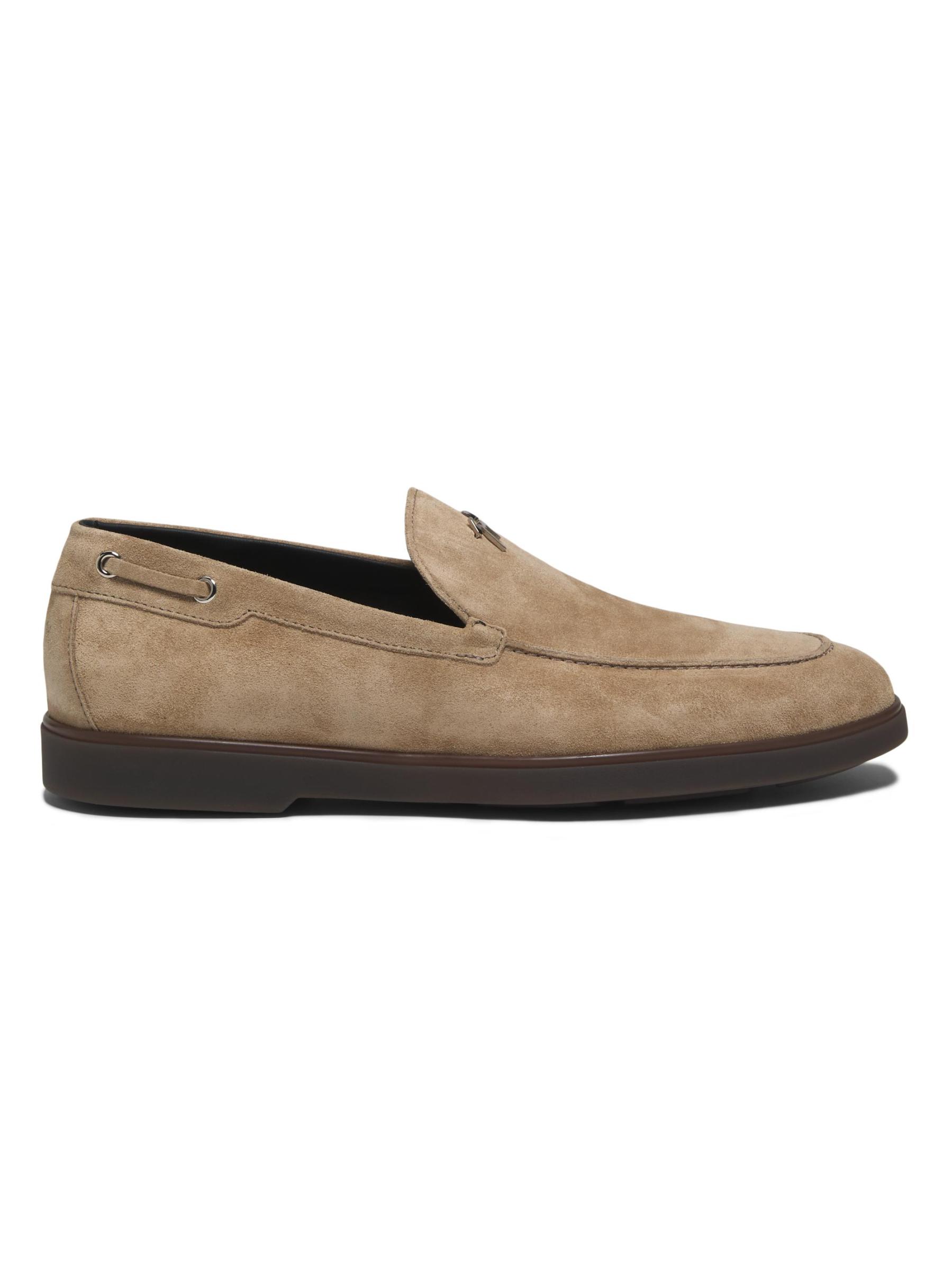 Shop Giuseppe Zanotti - Berth Suede Loafers | Saks Fifth Avenue Kuwait
