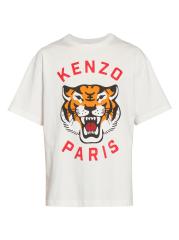 KENZO ラッキータイガーオーバーサイズジェンダーレスTシャツ KENZO - ラッキータイガー・コットン・オーバーサイズTシャツ を