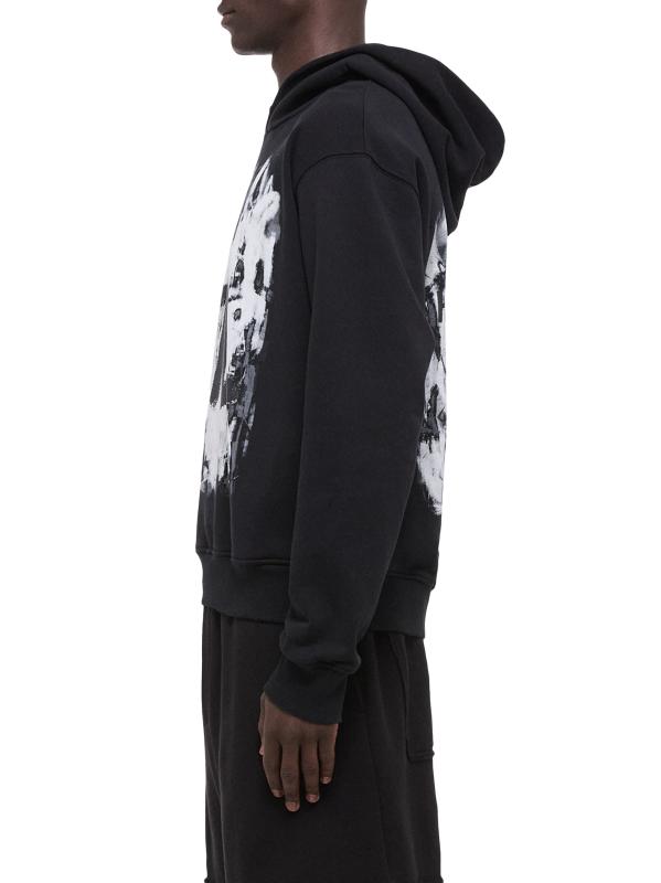 【HELMUT LANG関税込★】COTTON SCRIBBLE SWEATSHIRT Helmut Lang Scribble Logo Hoodie | WWW.HELMUTLANG.COM