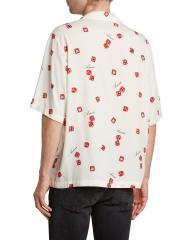 AMIRI☆コースター ボウリング 半袖 シャツ Amiri☆関税込☆コースター 半袖 ボウリングシャツ ブラウン