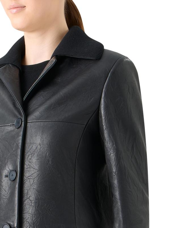 Akris punto - クリンクルレザージャケット をオンライン購入 | Saks