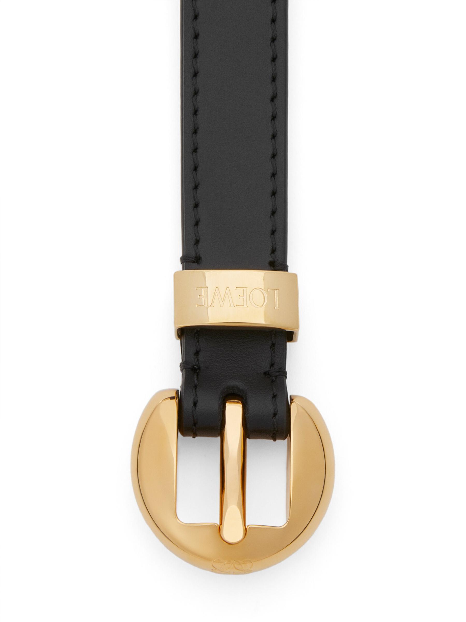 LOEWE ロエベ Pebble レザーベルト Loewe - ペブル・レザー・ベルト をオンライン購入 | Saks Fifth