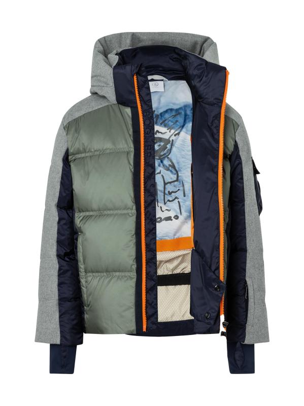 #2: جاكيت بابلو بوفر من ليتل بوي آند بوي - رمادي فاتح