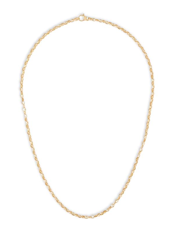Classic Medium Link 18K Gold Necklace