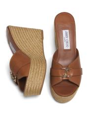 【Jimmy Choo】ベリティレザーサンダル 100mm レディース Jimmy Choo ヒール付きサンダルが¥83,300〜 | Lyst