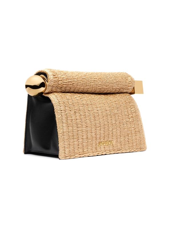Shop Jacquemus - La Pochette Rond Carre Bag | Saks Fifth