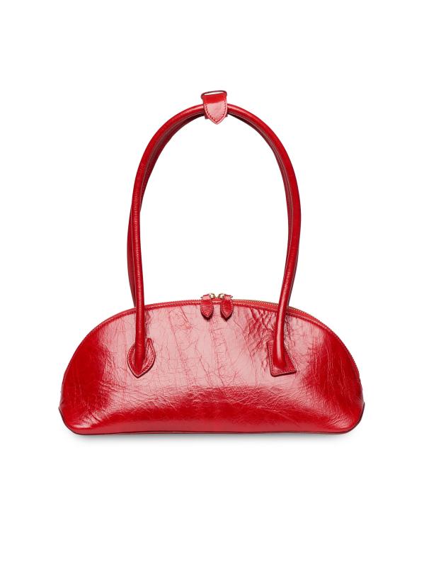 حقيبة كتف جلدية EW Dome