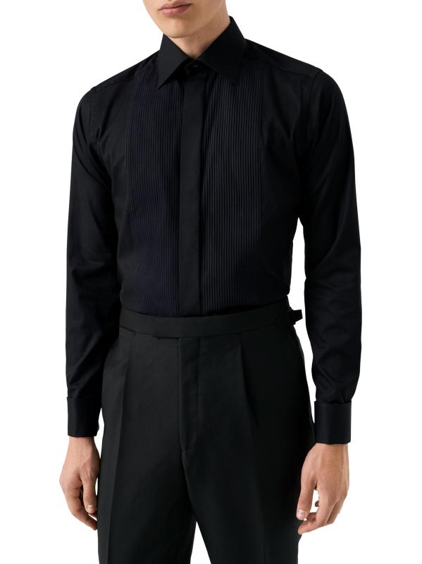 #3: قميص بليسي بمقاس عصري - أسود