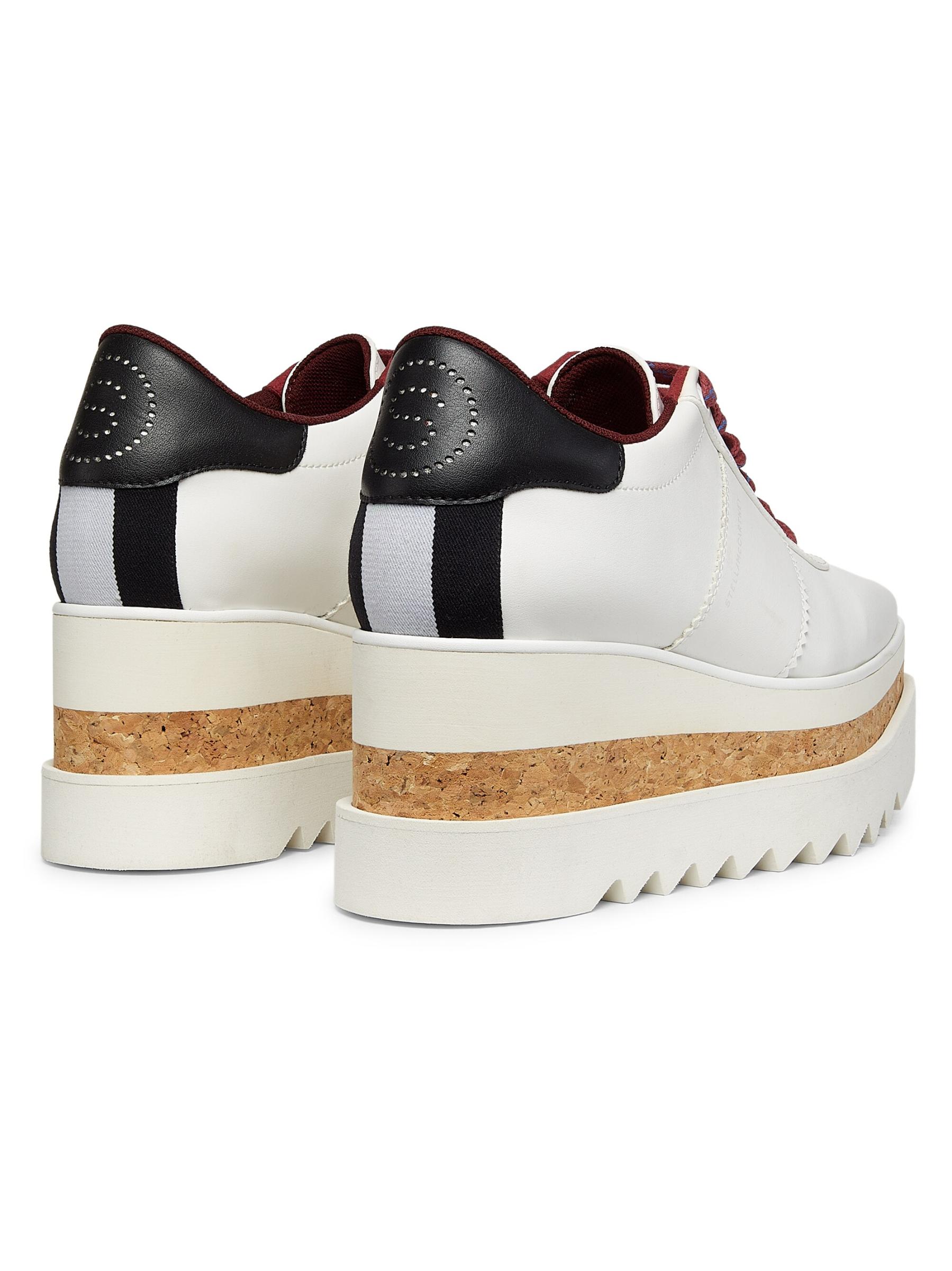 【Stella McCartney】Sneakelyse strype webbing ★関税送料込み Shop Stella McCartney - SneakElyse 80MM Platform Sneakers