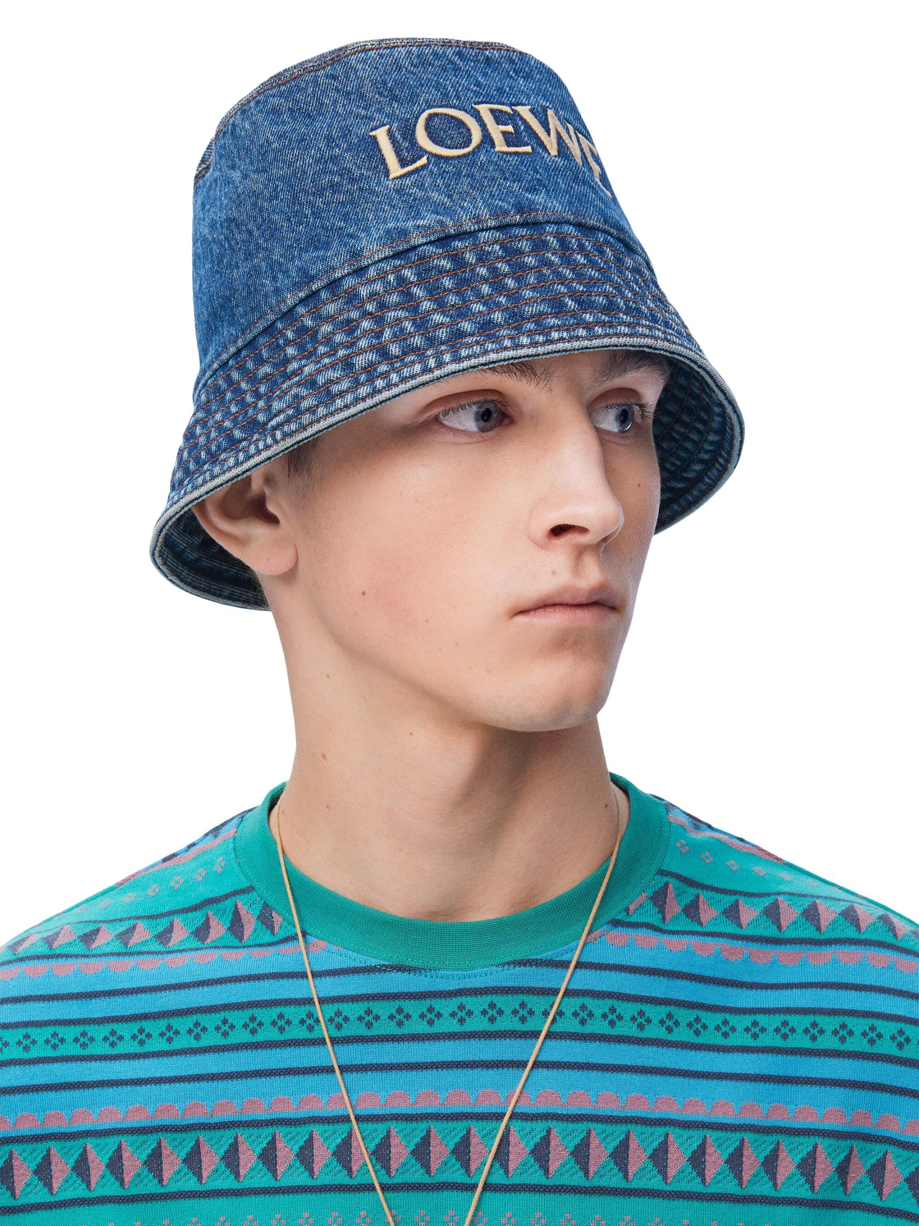 Shop Loewe - LOEWE x Paula's Ibiza Denim Bucket Hat | Saks