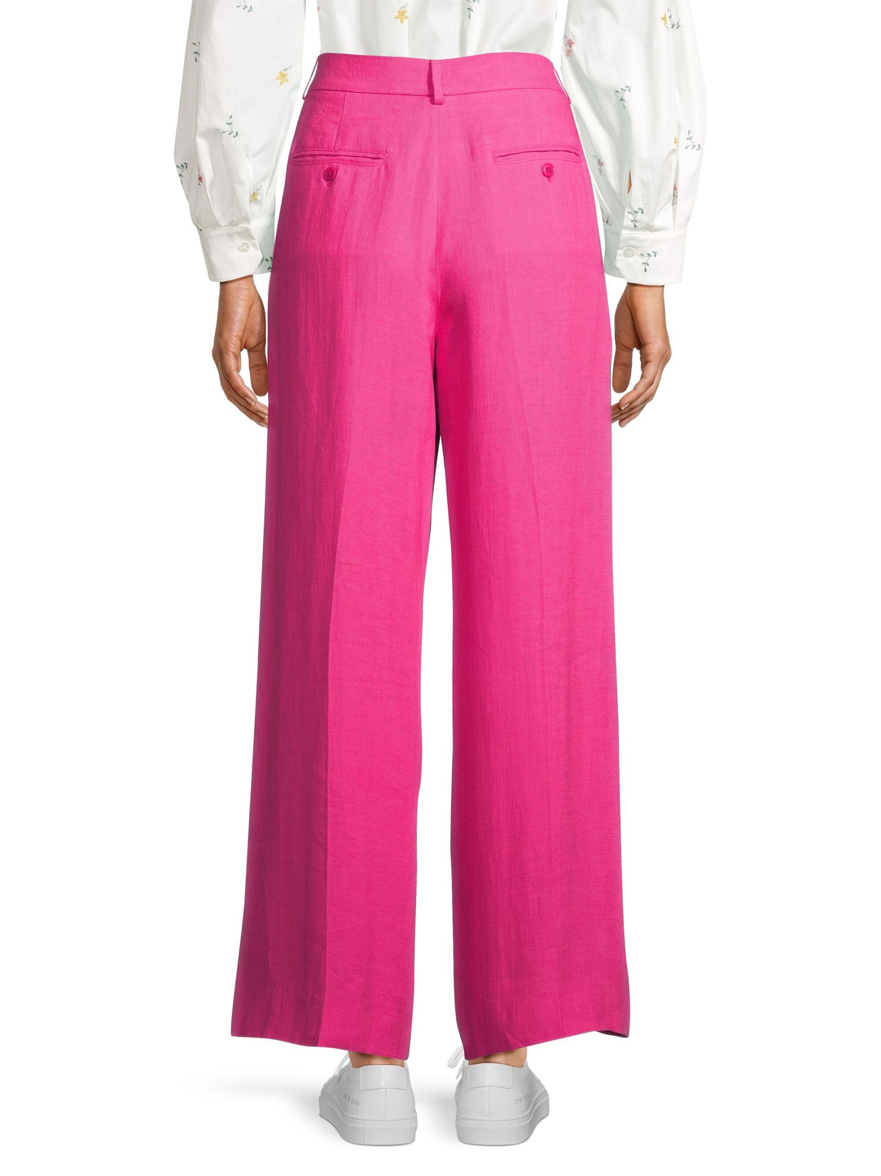 MAX MARA【関税送料込】リネンとシルクのワイドレッグパンツ Max Mara MAX MARA LEISURE マックスマーラ レジャー ワイド