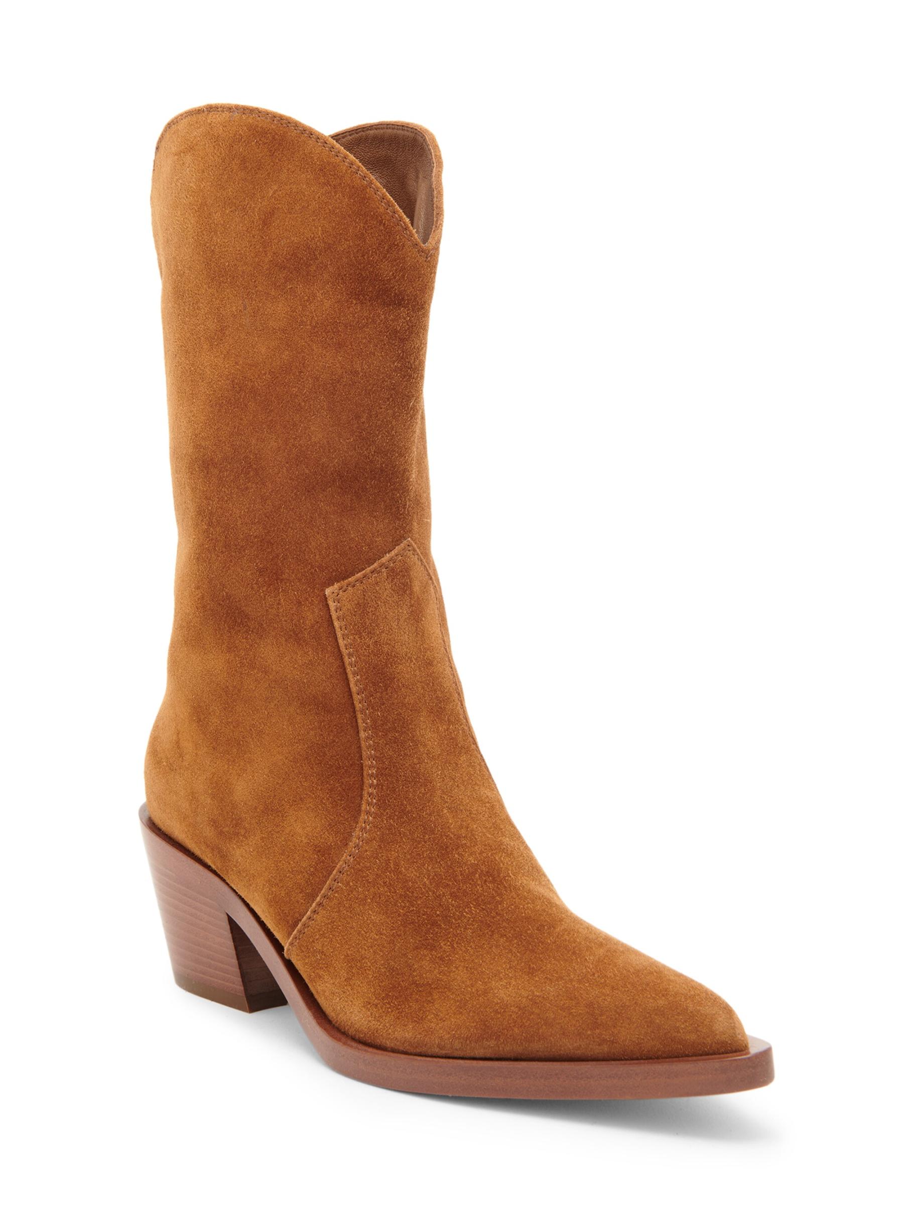 Shop Gianvito Rossi - Denver Suede Ankle Boots | Saks Fifth