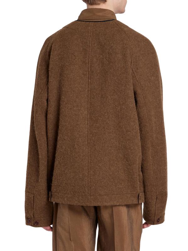 lemaire アルパカカーディガン 楽天市場】LEMAIRE ルメール アルパカウール ノーカラージャケット