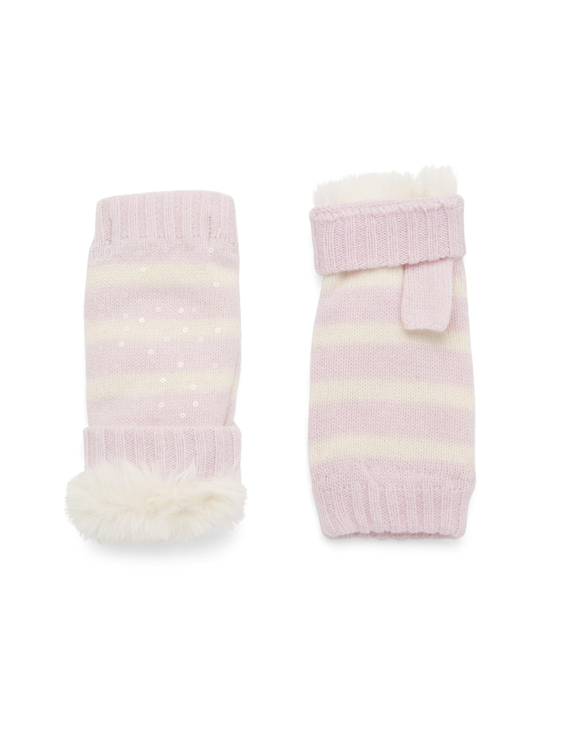 ladies mittens jocelyn faux fur mittens