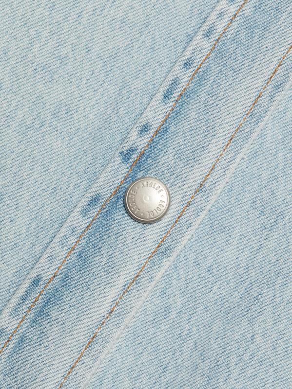 #6: قميص لوريل شامبراي - عنقود باللون النيلي العتيق الباهت