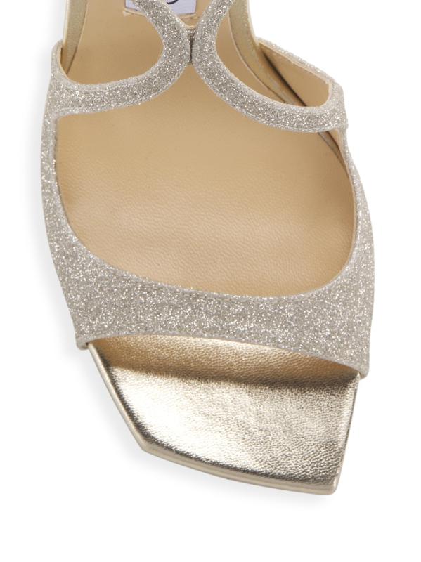 #4: صندل آزيا اللامع 95 ملم - الثلج البلاتيني