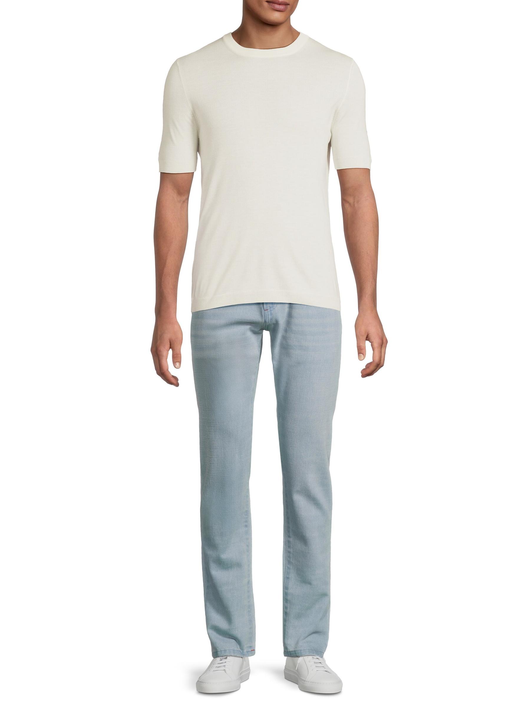 【ISAIA】ベーシックTシャツ Isaia - カシミア・シルク・ニットTシャツ をオンライン購入
