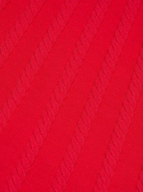 #6: سترة بأكمام قصيرة مزينة بطرز كابلي - بابايا