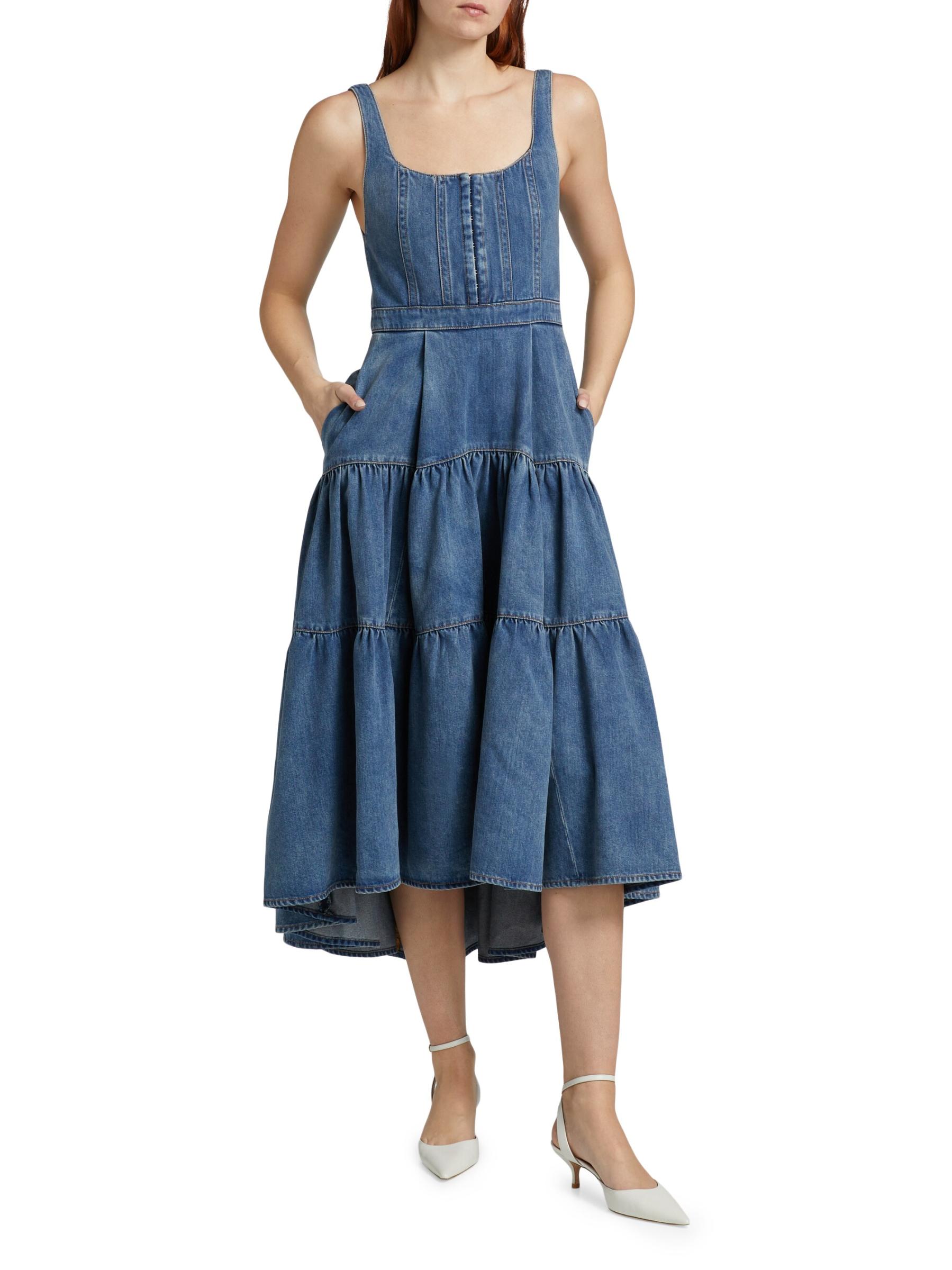 【Alice + Olivia】DEANNE ベルト付きミディシャツドレス Modern Designer Women's Clothing & Accessories | Alice + Olivia
